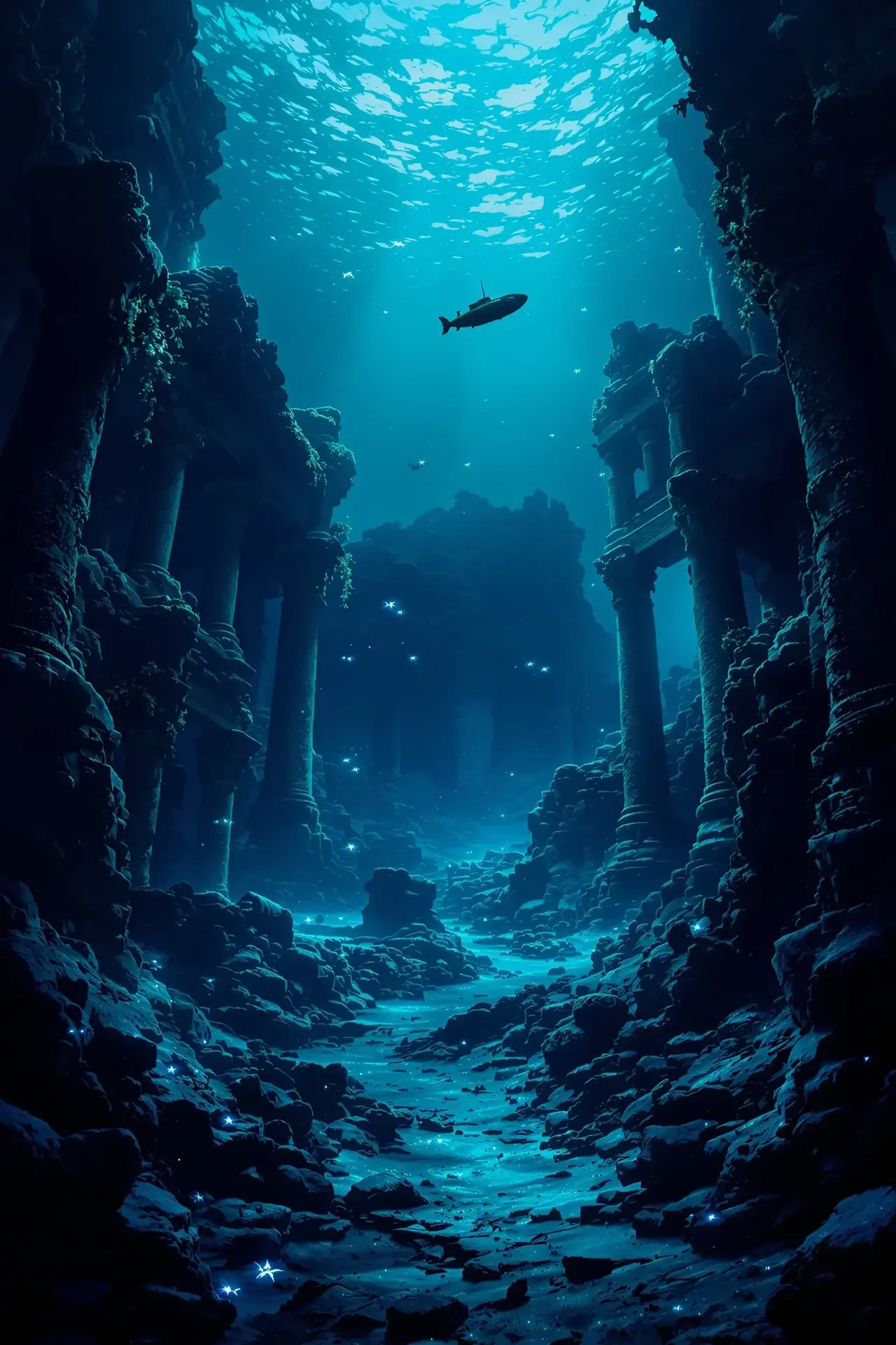 深海迷城 海报